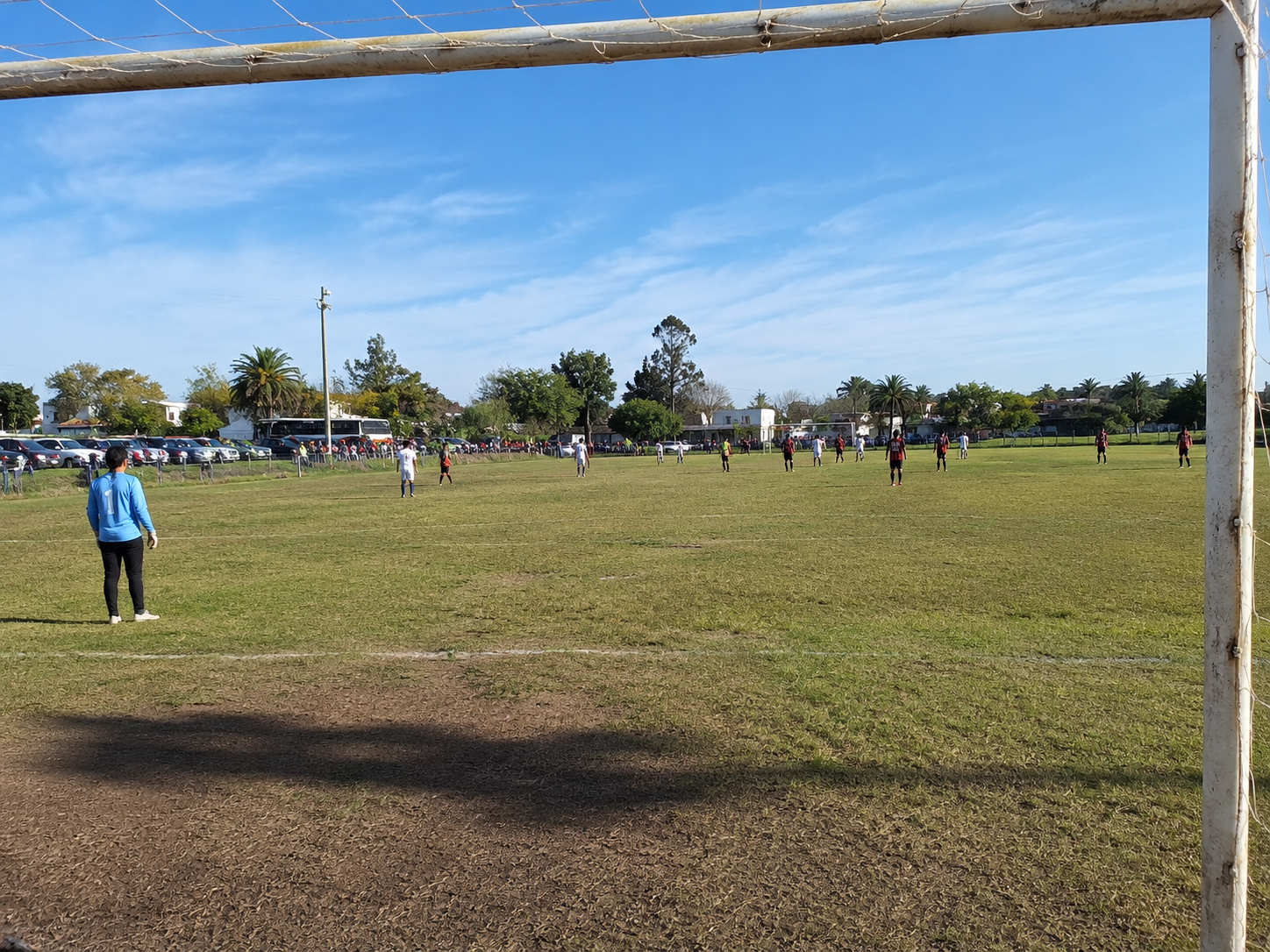 Partido desde detrás del arco
